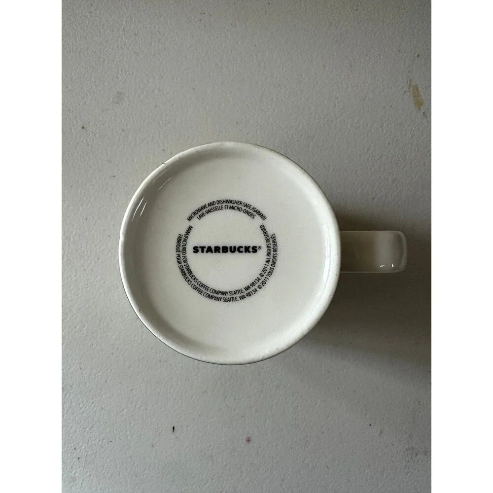 NWOT Starbucks 2011 Collector's Series Global Icon Austin Texas Ceramic Mug 16oz